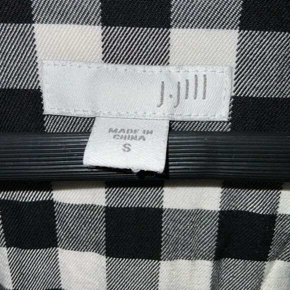 J.Jill Gingham Shirt Dress size S - Picture 6 of 9